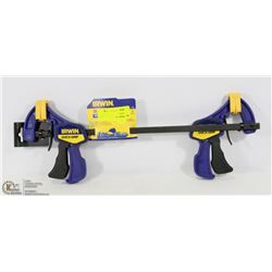 IRWIN 2PC 12" CLAMP SET