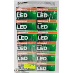 CASE OF 12 OSRAM SYLVANIA LED BULBS 8.5W