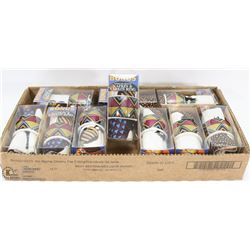 FLAT OF 10 NEW AFRICAN MOTIF NAPKIN AND NAPKIN