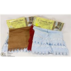 BUNDLE OF TOWEL SETS