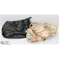 PAIR OF WOMENS PURSES.