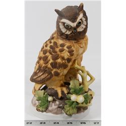 OWL PORCELAIN FIGURE