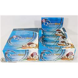 TWO BOXES OF QUESTBAR PROTEIN BARS