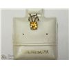 Image 1 : 1) SILVER GENUINE CITRINE PENDANT