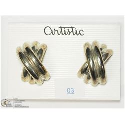 3) FASHION CLIP ON EARRINGS