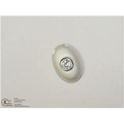 5) SILVER CUBIC ZIRCONIA PENDANT