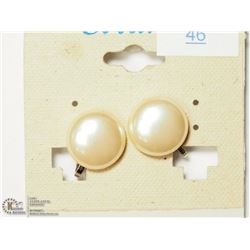 46) FASHION CLIP ON EARRINGS