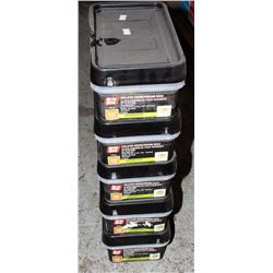 5 CASES OF GRIP-RITE COLLATED SIDING/FENCING NAILS