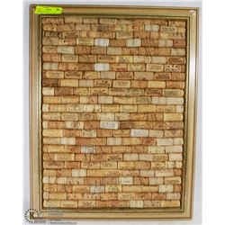 CORK ART FRAMED