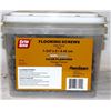 Image 1 : PAIL OF GRIP-RITE FLOORING SCREWS 1-3/4" X 8