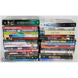 BOX OF ABOUT 50 DVD'S INCLUDING HANGOVER PART 2,