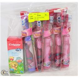 LOT OF COLGATE ELECTRIC TOOTHBRUSHES