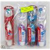 Image 1 : LOT OF COLGATE ELECTRIC TOOTHBRUSHES