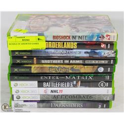 BUNDLE OF ASSORTED GAMES