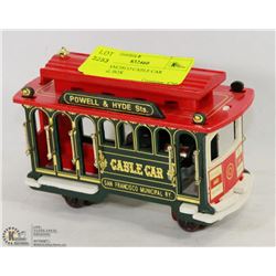 SAN FRANCISCO CABLE CAR MUSICAL BOX