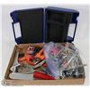 Image 1 : FLAT OF ASST TOOLS WITH BAG OF SCISSORS