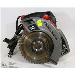 B & D 13AMP SKIL SAW WITH LASER