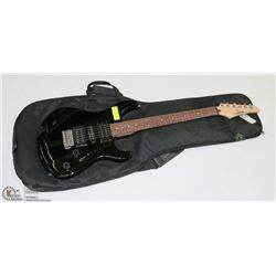 GUITAR YAMAHA ELECTRIC BLACK WITH SOFT CASE