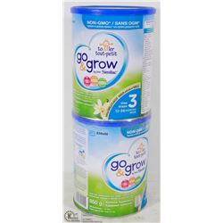LOT OF 2 GO&GROW TODDLER SUPPLEMENTS