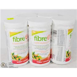 LOT OF 5 BOTTLES OF FIBRE4 FIBER SUPPLEMENT