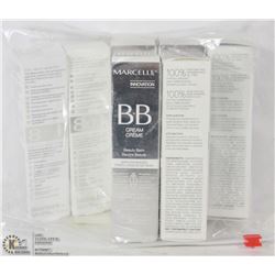 LOT OF 7 MARCELLE BB CREAM AND 1 CONCEALER STICK