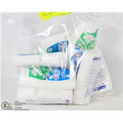 LOT OF ASSORTED CREST TOOTHPASTE