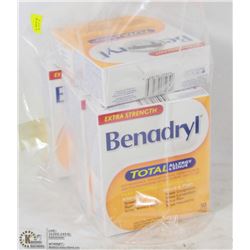 LOT OF BENADRYL ALLERGY MEDICINE