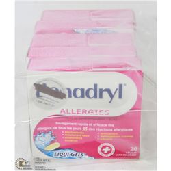 LOT OF BENADRYL ALLERGY MEDICINE