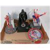Image 1 : DARTH VADER TALKING COIN BANK, ANIMATED IRON MAN