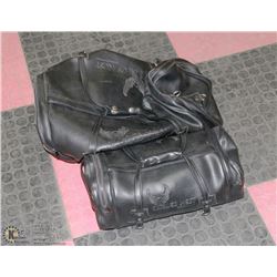 2 EAGLE NEST HARLEY DAVIDSON LEATHER BAGS
