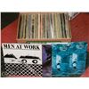Image 1 : BOX OF 100 CLASSIC ROCK RECORDS.