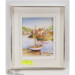 VINTAGE 1993 OIL PAINTING