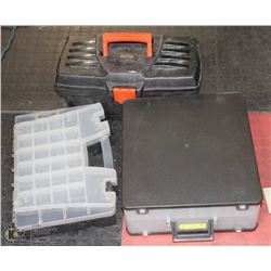 2 TOOL ORGANIZERS & SMALL TOOL BOX