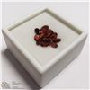 Image 2 : 220) GENUINE GARNETS, OVALS, APPROX 4 CTS