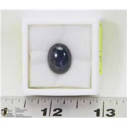 226) ENHANCED STAR SAPPHIRE, OVAL CABOCHON,