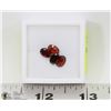 Image 1 : 234) GENUINE GARNETS, OVAL, ASSORTED, APPROX 4CTS
