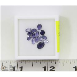 231) GENUINE IOLITES, 2.5-5MM OVALS, APPROX