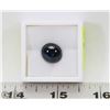 Image 1 : 240) ENHANCED STAR SAPPHIRE, OVAL CABOCHON,