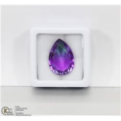 #39-MULTI-COLOR TOURMALINE PEAR  SHAPE 10.30CT