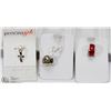 Image 1 : LOT OF 3 NEW STERLING SILVER “PANDORA” STYLE
