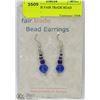 Image 1 : HANDMADE FAIR TRADE BEAD EARRINGS.