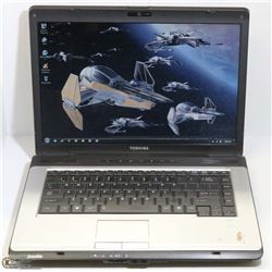 TOSHIBA SATELLITE WIN 7 PRO LAPTOP W/AC ADAPTER
