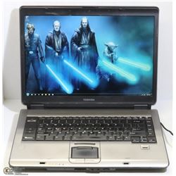 TOSHIBA TECRA WIN 7 PRO LAPTOP W/ AC ADAPTER