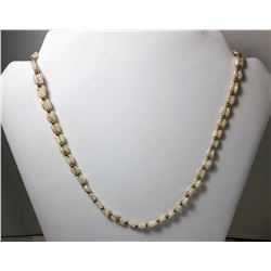 9)  14KT GOLD & FRESHWATER PEARL
