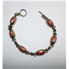 Image 1 : 10)  MEXICAN SILVER & PEACH MOTHER OF