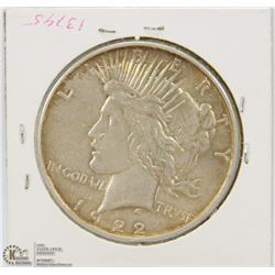 1922 MORGAN SILVER DOLLAR