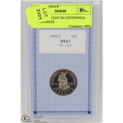 1989 USA 50 CENT BI-CENTENNIAL OF CONGRESS