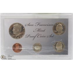 1981 SAN FRANCISCO 5PC USA PROOF SET