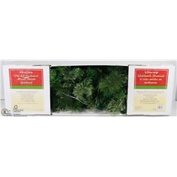 9' PRE LIT CASHMERE MIXED BRISTLE GARLAND