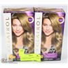 Image 1 : 2 PACKAGES OF CLAIROL  AGE DEFY LUMINOUS COLOR